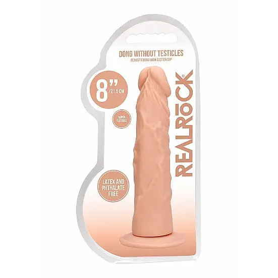 Realrock Dong Flesh W/o Testicles - Realistic Dildo