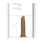 Realrock Dong Tan W/o Testicles - Realistic Dildo