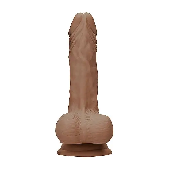 Realrock Dong Tan W/ Testicles - Realistic Dildo