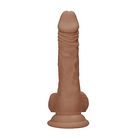 Realrock Dong Tan W/ Testicles - Realistic Dildo