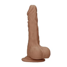 Realrock Dong Tan W/ Testicles - Realistic Dildo