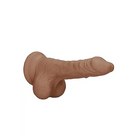 Realrock Dong Tan W/ Testicles - Realistic Dildo