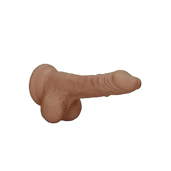 Realrock Dong Tan W/ Testicles - Realistic Dildo