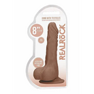 Realrock Dong Tan W/ Testicles - Realistic Dildo