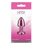 Rear Assets Petite Metal Anal Plug Pink - Butt Plug