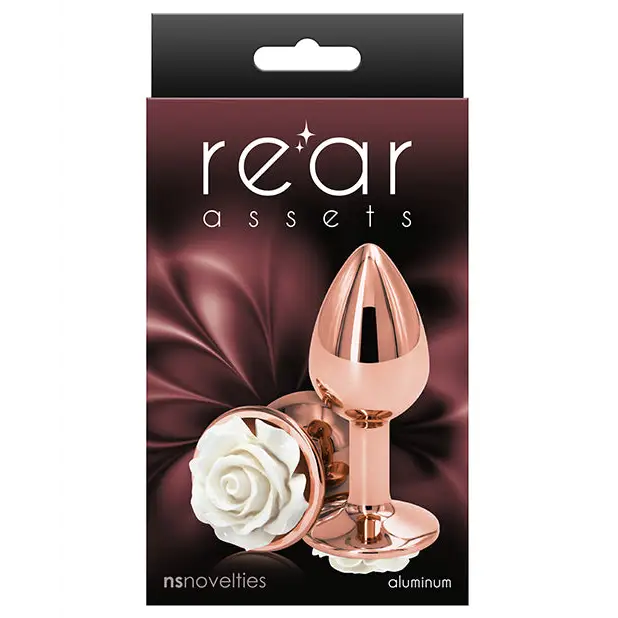 Rear Assets Rose Anal Plug - Butt Plug