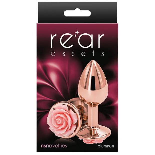 Rear Assets Rose Anal Plug - Butt Plug