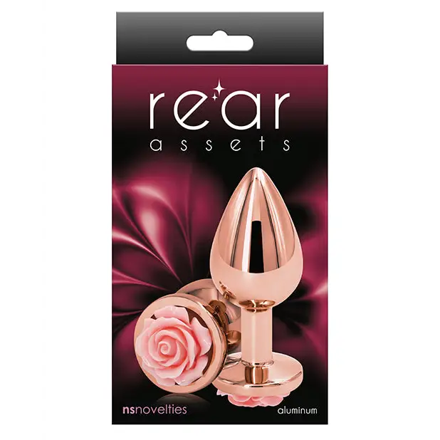 Rear Assets Rose Anal Plug - Butt Plug