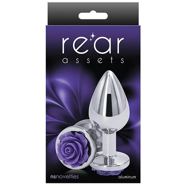 Rear Assets Rose Anal Plug - Butt Plug