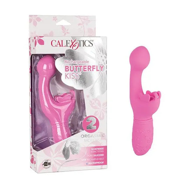 CalExotics Rabbit Pink Rechargeable Butterfly Kiss by CalExotics at the Haus of Shag