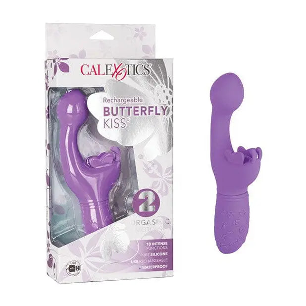 CalExotics Rabbit Purple Rechargeable Butterfly Kiss by CalExotics at the Haus of Shag