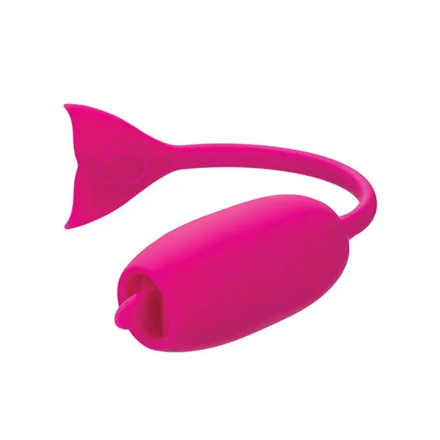 A pink bracelet with a fish design, part of the Rechargeable Kegel Teaser collection