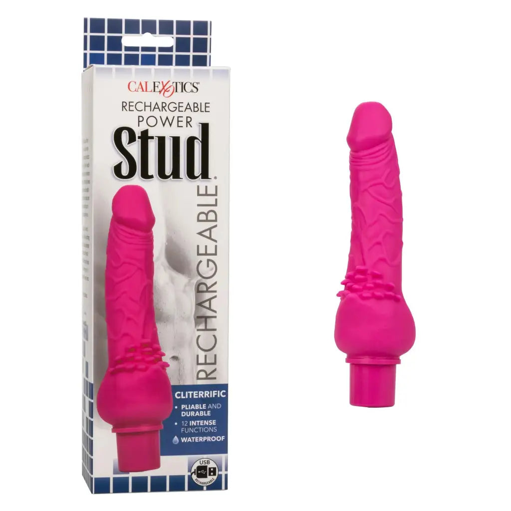 CalExotics Vibrator Rechargeable Power Stud Cliterrific at the Haus of Shag