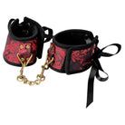 Frisky Frisky Red Dragon 5 Piece Satin Bondage Set at the Haus of Shag