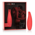 CalExotics Vibrator Red Hot Flare Clitoral Dual Teasers at the Haus of Shag