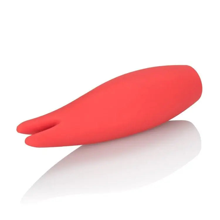 CalExotics Vibrator Red Hot Flare Clitoral Dual Teasers at the Haus of Shag