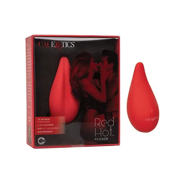 CalExotics Stimulators Red Hot Flicker - Red at the Haus of Shag