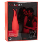 CalExotics Vibrator Red Hot Fury Clitoral Massager at the Haus of Shag