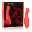 CalExotics Vibrator Red Hot Ignite Clitoral Flickering Massager at the Haus of Shag