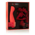 CalExotics Vibrator Red Hot Ignite Clitoral Flickering Massager at the Haus of Shag