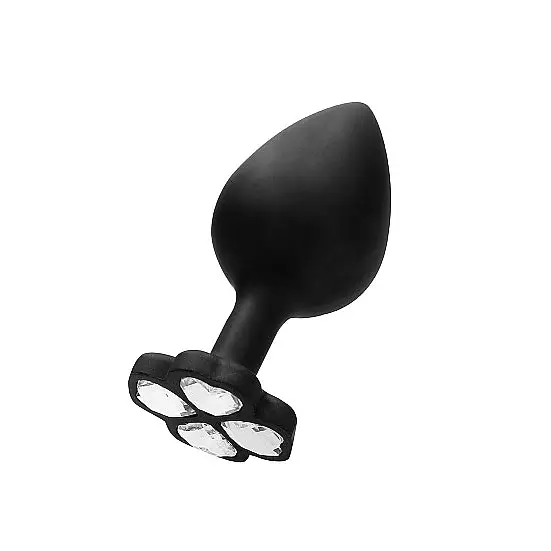 Regular Lucky Diamond Butt Plug Black - Butt Plug