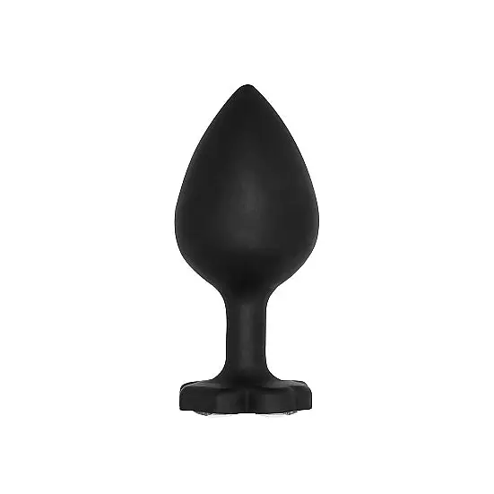 Regular Lucky Diamond Butt Plug Black - Butt Plug