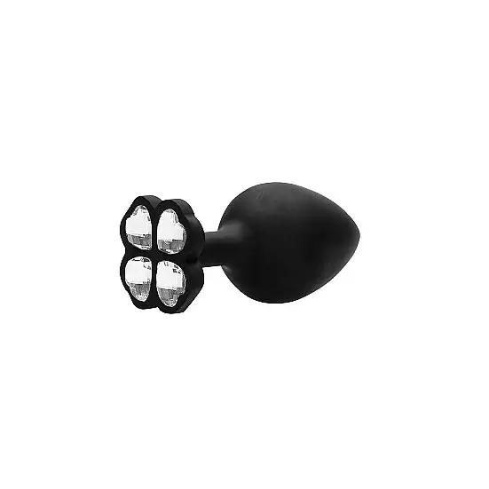 Regular Lucky Diamond Butt Plug Black - Butt Plug