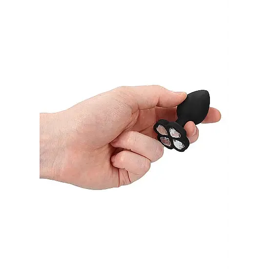 Regular Lucky Diamond Butt Plug Black - Butt Plug