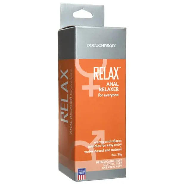 Doc Johnson Desensitizer Relax Anal Relaxer - 2 Oz Tube at the Haus of Shag