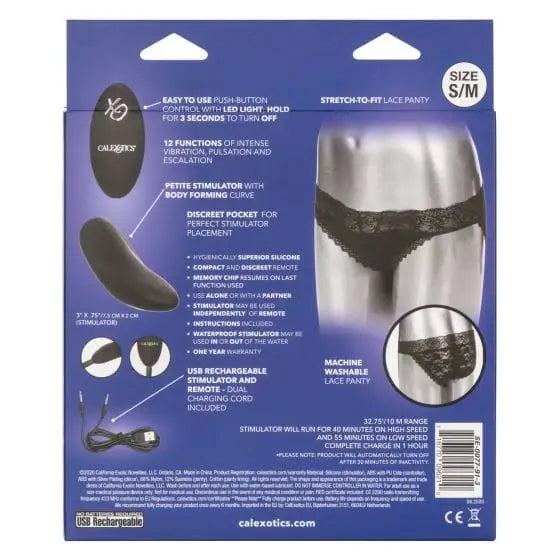 CalExotics Stimulators Remote Control Lace Panty at the Haus of Shag