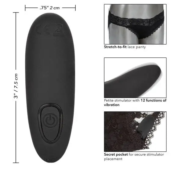 CalExotics Stimulators Remote Control Lace Panty at the Haus of Shag