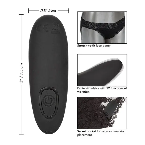 CalExotics Stimulators Remote Control Lace Panty at the Haus of Shag