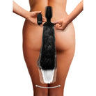 Tailz Tail Plug Black Remote Control Wagging Fox Tail Anal Plug at the Haus of Shag