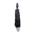 Tailz Tail Plug Black Remote Control Wagging Fox Tail Anal Plug at the Haus of Shag