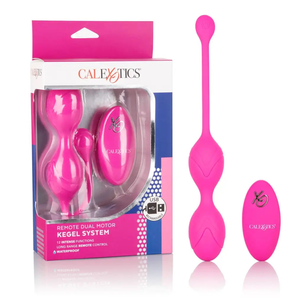 CalExotics Vibrator Remote Dual Motor Kegel System at the Haus of Shag