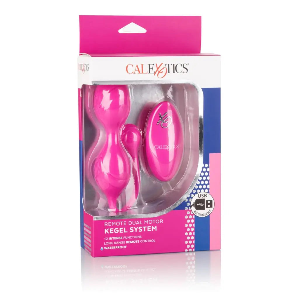 CalExotics Vibrator Remote Dual Motor Kegel System at the Haus of Shag