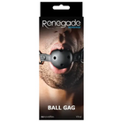 Renegade Bondage Ball Gag Black - Ball Gag