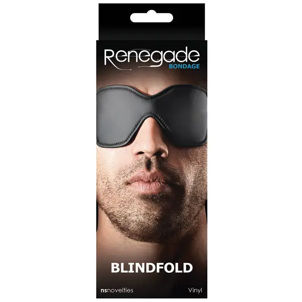 Renegade Bondage Blindfold Black - Blindfold