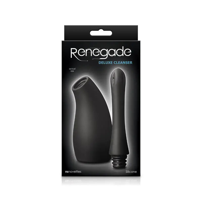 Renegade Deluxe Cleanser Black - Enema