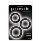 Renegade Diversity Rings Black - Cock Ring