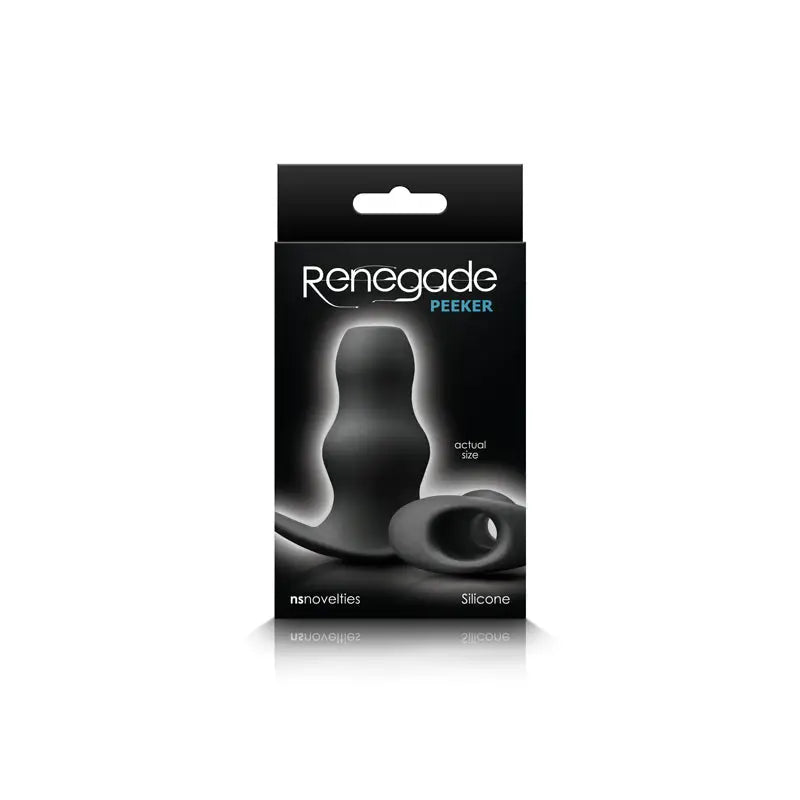 Renegade Peeker Small Black - Butt Plug