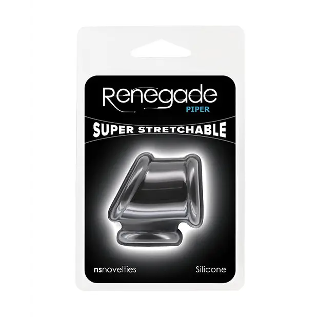 Renegade Piper Cock & Balls Ring - Black - Penis Enhancement