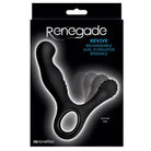 Renegade Revive Rechargeable Bendable Dual Stimulator - Black - Powered Butt Plug