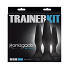 Renegade Sliders Trainer Kit - Black - Butt Plug