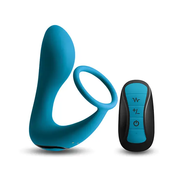 Renegade Slingshot II Cock Ring & Prostate Stimulator Teal - Cock Ring