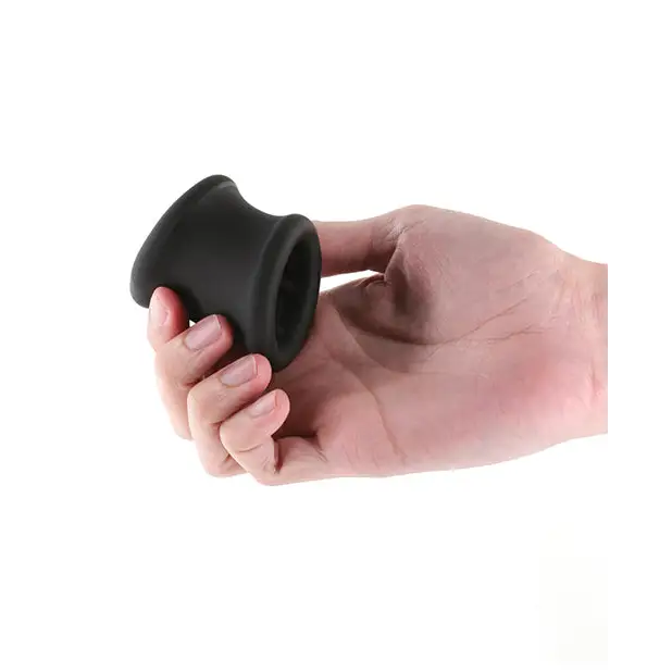 Renegade Suave Ball Stretcher - Black - Penis Enhancement