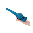 Revolution Hurricane Rotating Anal Beads - Teal - Anal Beads