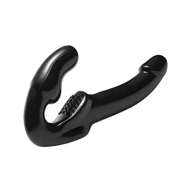 Revolver Strap Ons Revolver Strapless Strap On G Spot Dildo - Black at the Haus of Shag