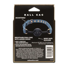 Adjustable ball gag from the Ride ’em Premium Denim Collection; ideal accessory for the dog