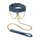 Ride ’em Premium Denim Collection Collar W/leash - Collar